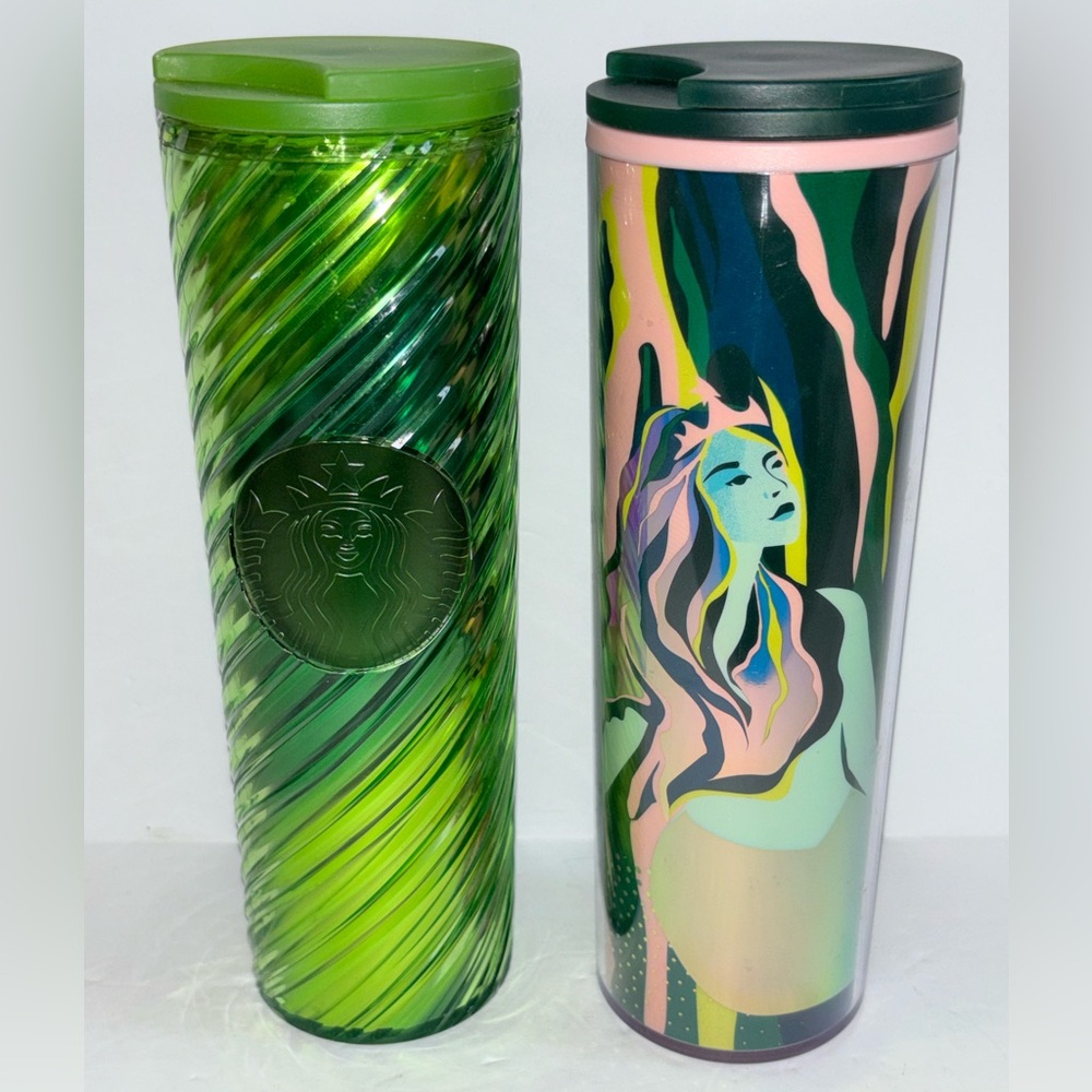 Starbucks 16 Oz Tumblers Set Of 2
